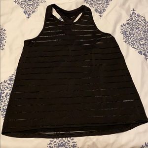 Racer back tank top